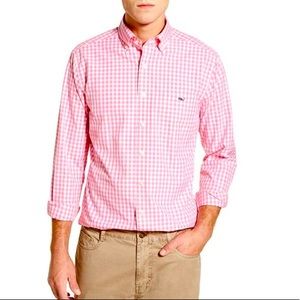 Vineyard Vines; Salmon Pink; Tucker Button Down